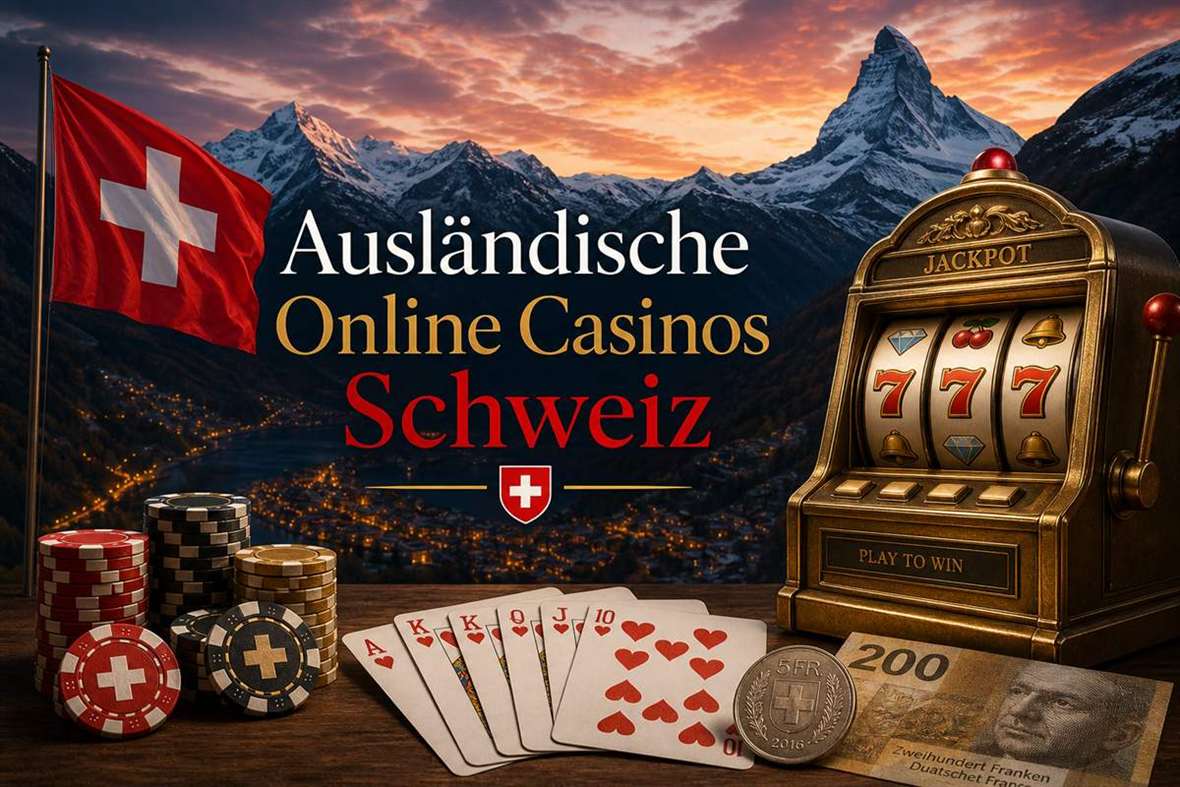ausländische Online Casinos Schweiz – Vergleich 2026